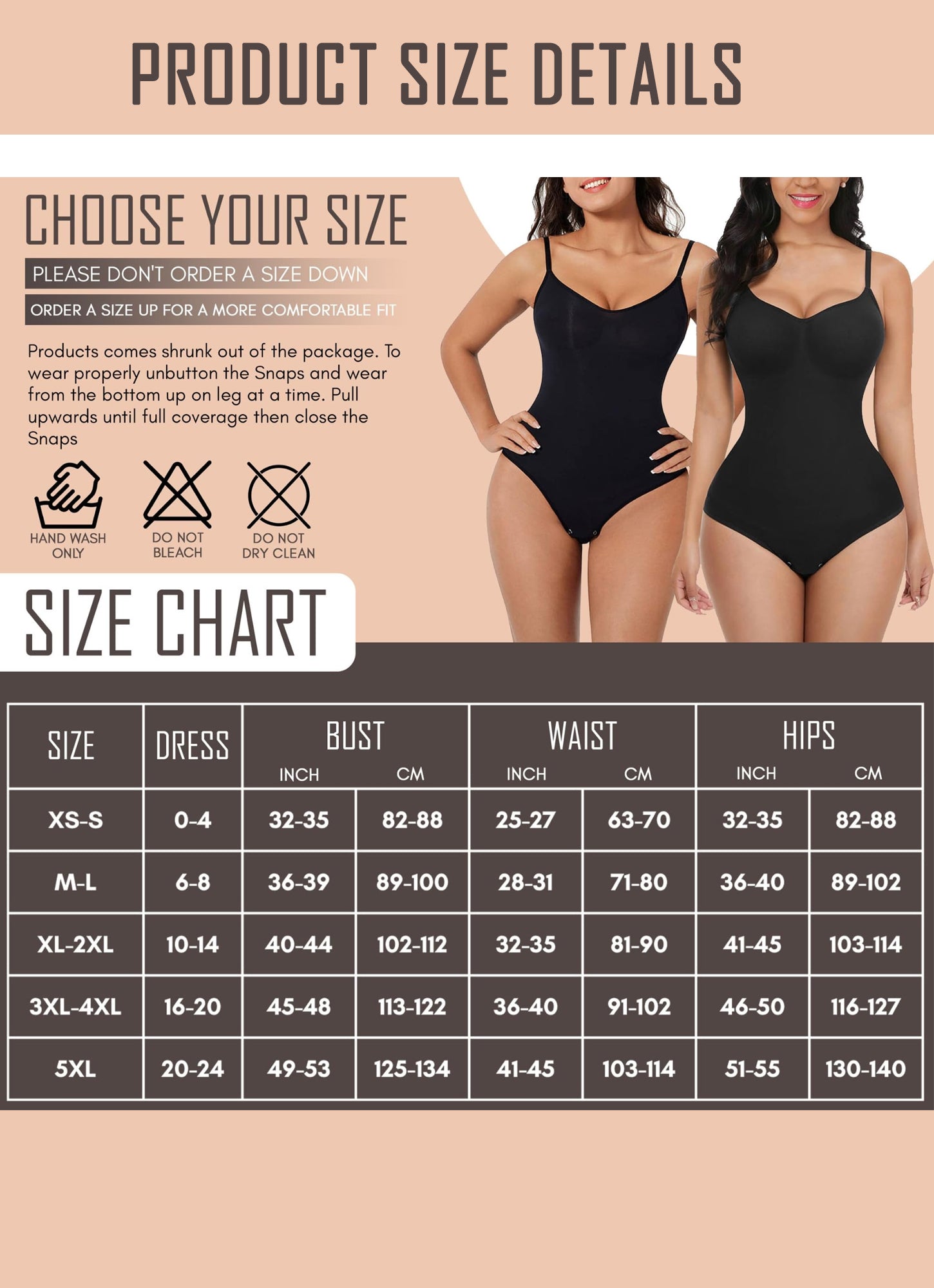 Seamless Bodyshaper Bodysuit for Women - Full Body Shapewear Body Sculpting Suits Sleeveless Round Neck