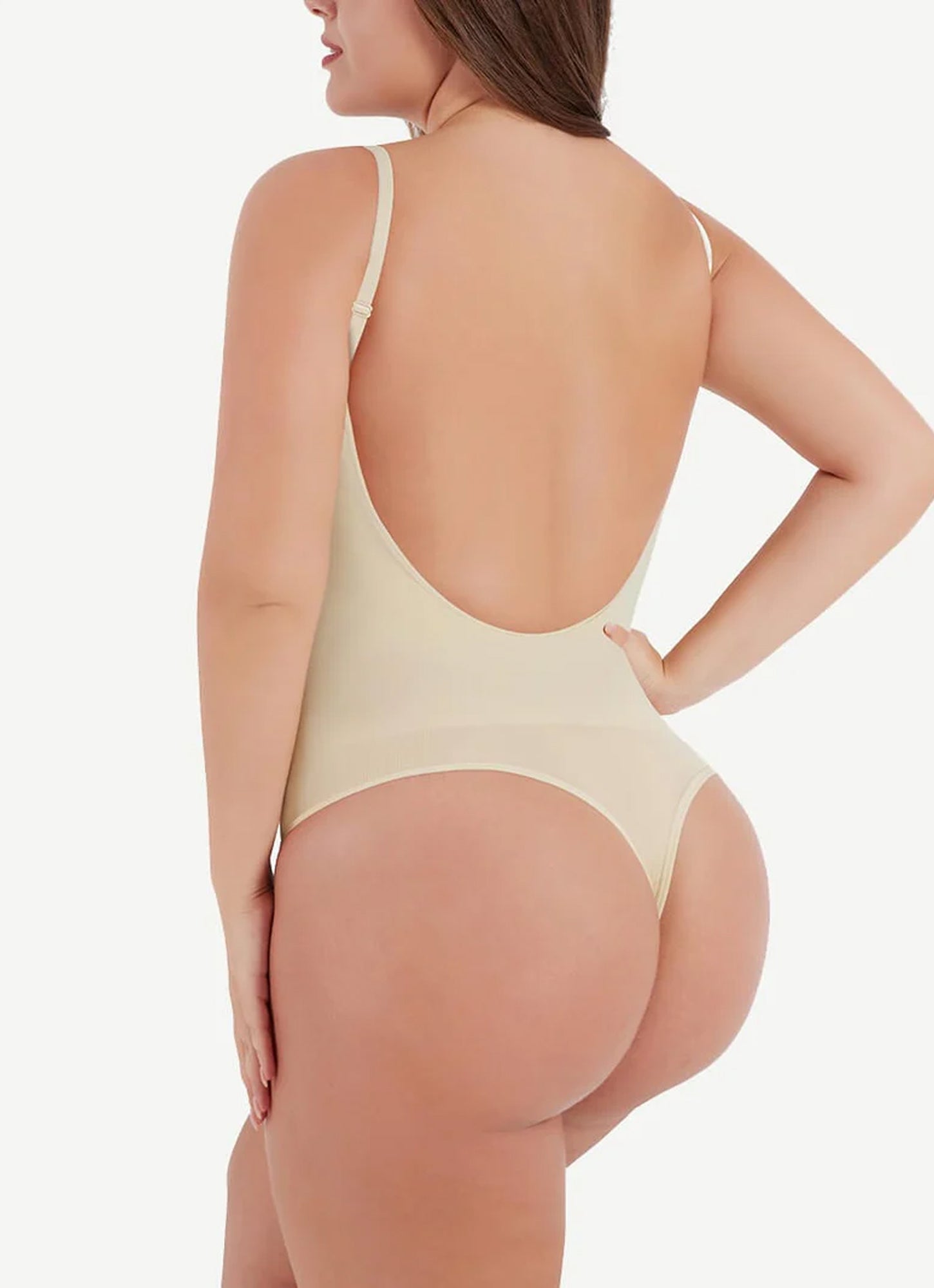 Tummy Control Shapewear Low Back | Sculpting Body Shaper Thong Dupes Shaping Leotard Tops