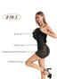 Shapewear Dress l Bodycon Maxi Dress with Built in Body Shaper with Adjustable Straps