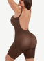Shapewear for Women - Tummy Control Butt Lifter Open Back Mid Thigh Seamless Full Body Shaper