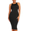 Dresses for Women 2024 Tummy Control Shapewear I Midi Sleeveless High Neck Sculpting Dress